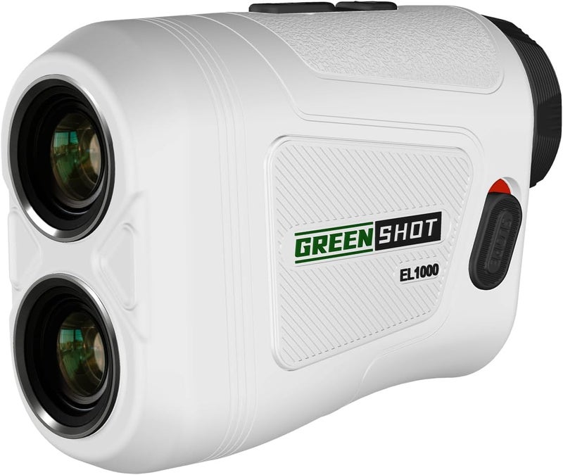 GREEN SHOT Golf Range Finder with Slope - 1200 Yards Range Finder Golf, 6X Magnification Golf Range Finder Magnetic with Flag Pole Locking Vibration, Rechargeable Golf Accessories for Men - Image 1